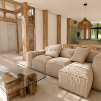Maison bois - Intérieur